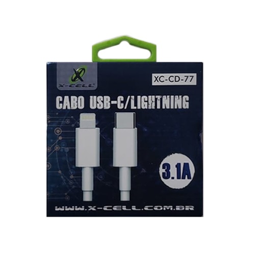 Cabo Cel/dados Type-c 3.0 P/ Iphone 1m - Xc-cd-77
