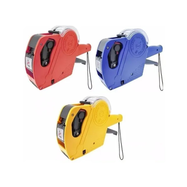 Suporte Maquina Etiquetadora Manual 8 Digitos - Marca: Luatek - Lwj-118 Vermelho