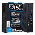 Mini Pc Intel I5 4°gen Ddr3 8gb Ram M2 256gb Wifi Bluetooth
