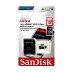 Cartao De Memoria 128gb Micro Sd C/ Adapt. Sandisk