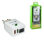 Fonte Carreg. Tomada 2 Usb 4.0a 18w C/ Display Digital - Xc-ur19