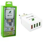 Fonte Carreg. Tomada 4 Usb 6.1a 36w - Xc-ur20