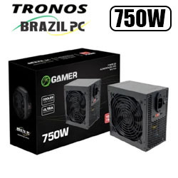FONTE ATX 750W REAL BRAZILPC BPC/7400-SMT 24 PINO