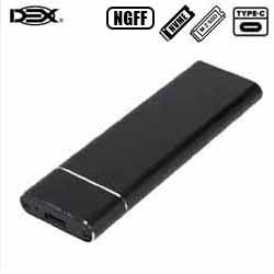 CASE EXTERNO P/ HD SSD M2 (NGFF) SATA TYPE-C 3.1 REF.