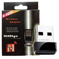 REDE ADAPT. USB WIFI 2.4 GHZ LV-UW06 UB-06