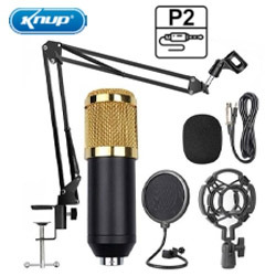 MICROFONE CONDENSADOR PROFISSIONAL KP-M0010