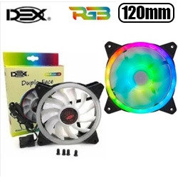 COOLER GAMER P/ GAB. 120MM RGB REF:DX-12V DUPLA F