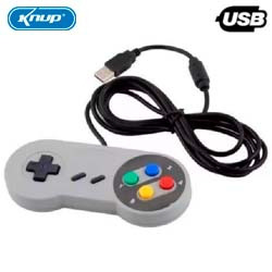 JOYSTICK CONTROLE RETRO USB SUPER NESS P/ PC KP-3124