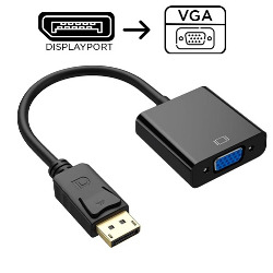ADAPTADOR DISPLAYPORT P/ VGA 15CM AR-02 REF. 00677 FY