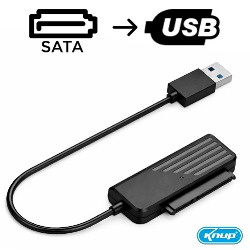 ADAPTADOR CONVERSOR SATA PARA USB KP-HD014