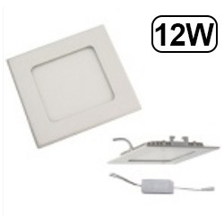 MDCI. PLAFON LED EMBUTIR QUADRADO 12W 6500K BIVOLT L
