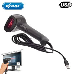LEITOR DE CODIGO DE BARRAS KP-1027