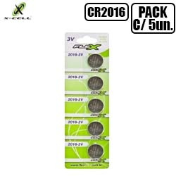 EN1. BATERIA BOTÃO 3V CR2016 MOD. FX-CR2016 (CARTE
