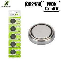 EN1. BATERIA BOTÃO 3V CR2430 MOD. FX-CR2430 (CARTE