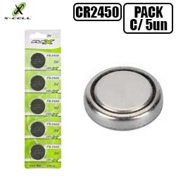 EN1. BATERIA BOTÃO 3V CR2450 MOD. FX-CR2450 (CARTE