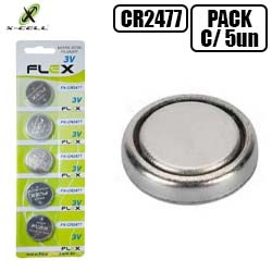 EN1. BATERIA BOTÃO 3V CR2477 MOD. FX-CR2477 (CARTE