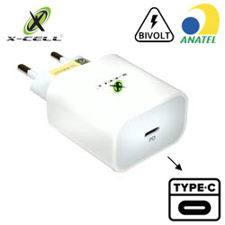 EN. CARREG. TOMADA 1 TYPE C 4.0A 18W XC-UR27 BRANC