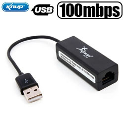 REDE ADAPTADOR USB 2.0 10/100 REF HB-T80 (BLISTER) PRE