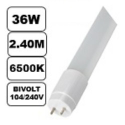 MDCI.TUBULAR LED H.O 2.40M 36/40W 6000K-BF (LIG. 1 LA