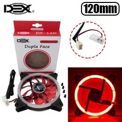 COOLER GAMER P/ GAB. 120MM DX-12D B. DUPLO 30 LEDS