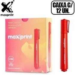 MDP. CANETÃO VERMELHO (CX C/ 12 UN.) MAXPRINT