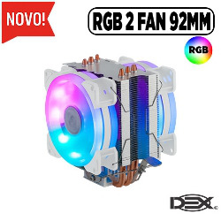 COOLER GAMER P/ PROC. RGB DUPLA FACE REF: DX-9107D