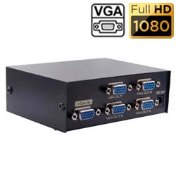 ADAPTADOR SPLITTER VGA 1 ENT. P/ 4 SAÍDAS REF. SS-29