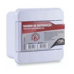 MDC. QUADRO DE DISTRIBUIÇÃO 4 DISJUNTORES DI
