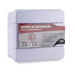 MDC. QUADRO DE DISTRIBUIÇÃO 8 DISJUNTORES DI