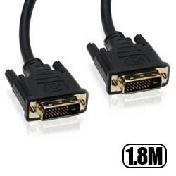 CABO DVI 24+1 P/ DVI 24+1 1.8M PRETO REF. CD-07