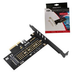PLACA PCI-E ADAPTADOR P/ SSD M2 NVME (NGFF) DP-20