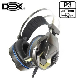 FONE GAMER C/ MIC. P3 MOD. DF-83