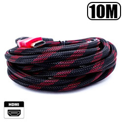 CABO DE VIDEO HDMI e 10M 1.4 3D (MALHA) BLISTER REF. FL1