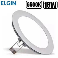 MDCI. PLAFON LED EMBUTIR REDONDO 18W 6500K BIVOLT EL