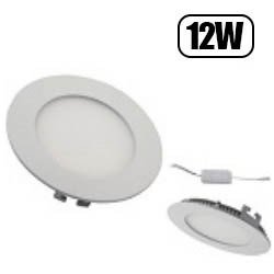 MDCI. PLAFON LED EMBUTIR REDONDO 12W 6500K BIVOLT TYF