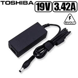 FONTE P/ NOTEBOOK TOSHIBA 19V 3.42A REF. FC-35