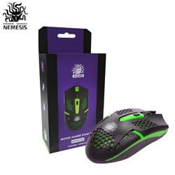 MOUSE GAMER START 5+ 1500 DPI LED 2.0 - PRETO / VERD