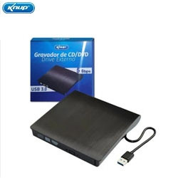 GRAVADOR CD/DVD-RW EXTERNO USB 3.0 REF. KP-LE300