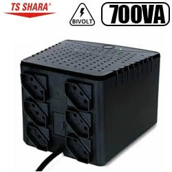 EN. ESTABILIZADOR 700VA BIVOLT 6 TOMADAS POWEREST 1
