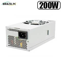 FONTE ATX 200W REAL PFC ATIVO SLIM TFX MOD. BPC-TFX20