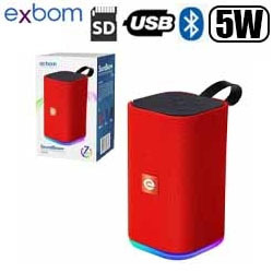 CAIXA DE SOM BLUETOOTH b5W RMS USB CS-M31BTL USB VE