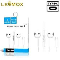 FONE C/ MIC. TYPE-C REF. LE-1599 (BLISTER)