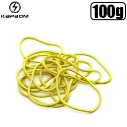 MDP. ELASTICO (EMBALAGEM C/ 100G) LATEX AMARELO
