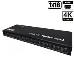 ADAPTADOR SPLITTER HDMI 4K 1 ENT. P/ 16 SAÍDAS 4K REF. S