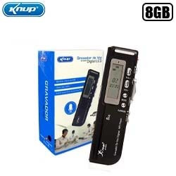 UD1. GRAVADOR DE VOZ DIGITAL AUDIO 8GB MEM. C/ MIC.