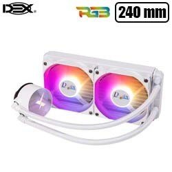 COOLER WATER GAMER P/ PROC. REF. DX-240C BRANCO LE