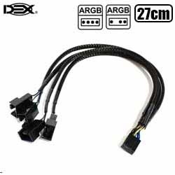 CF. CABO MOLEX 27CM (1 ENT.4P X 4 SAIDA 3P + 1 DE 4P ) P