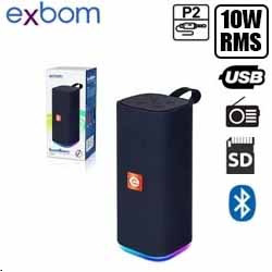 CAIXA DE SOM BLUETOOTH c10W RMS CS-M33BTL USB PRET