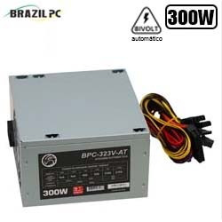 FONTE ATX 300W REAL AUTOMATICA BIVOLT BPC-323V-A