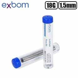 MDC.S TUBO ESTANHO EM FIO P/ SOLDA SN40% 1.5MM 18G